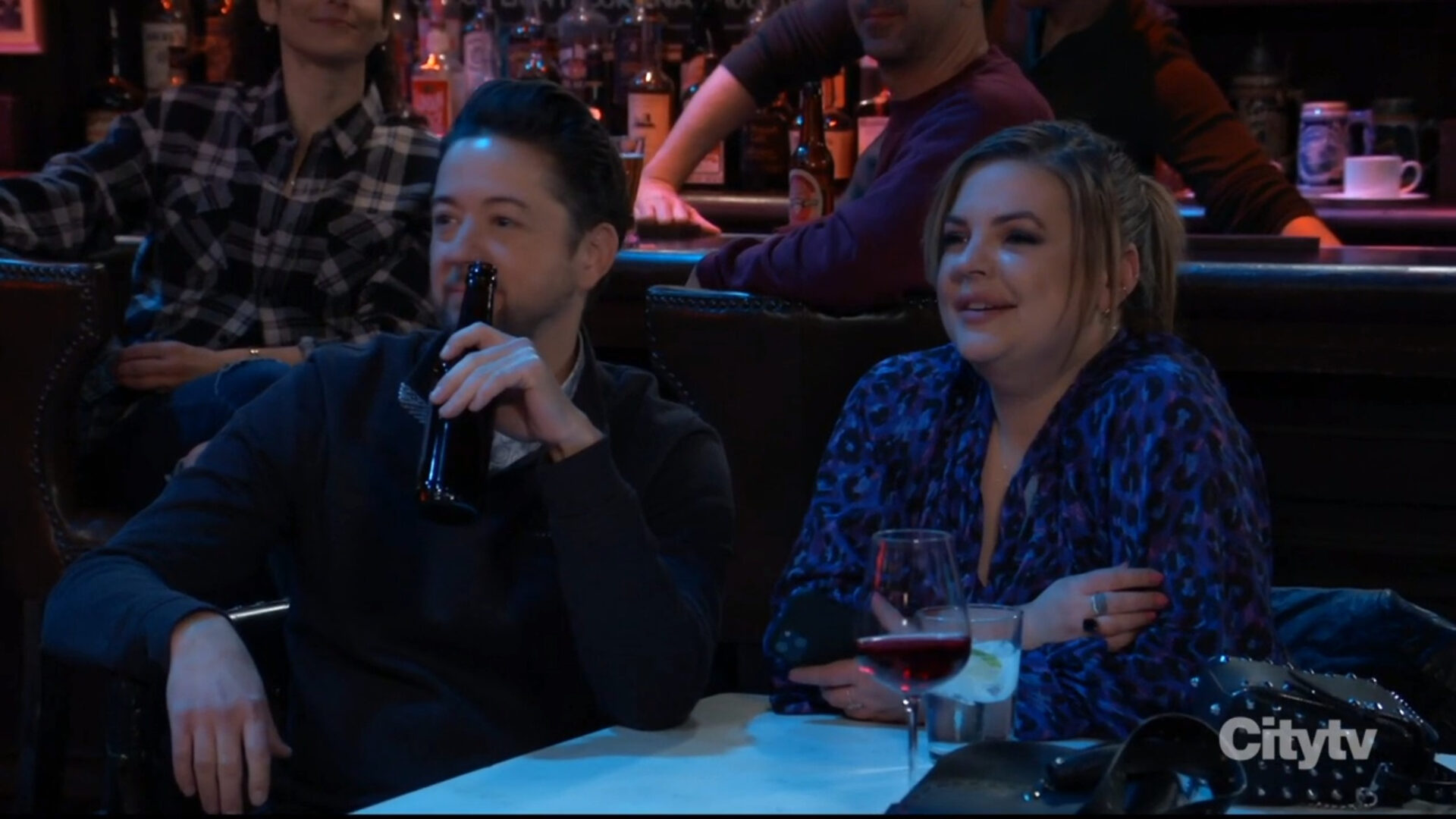 maxie and spin watch cody and sasha sing karaoke GH Recaps SoapsSpoilers