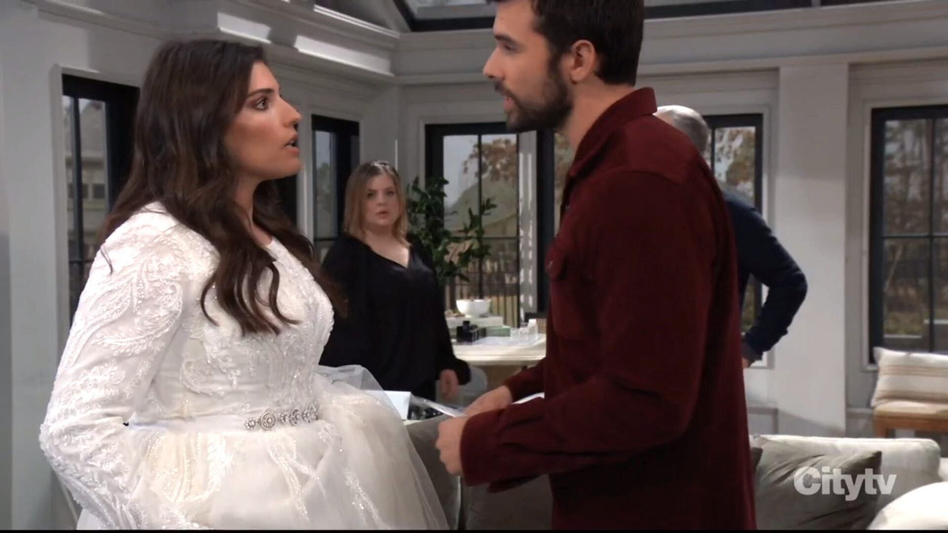 BLQ and Chase discuss prenup GH rercaps soapsspoilers