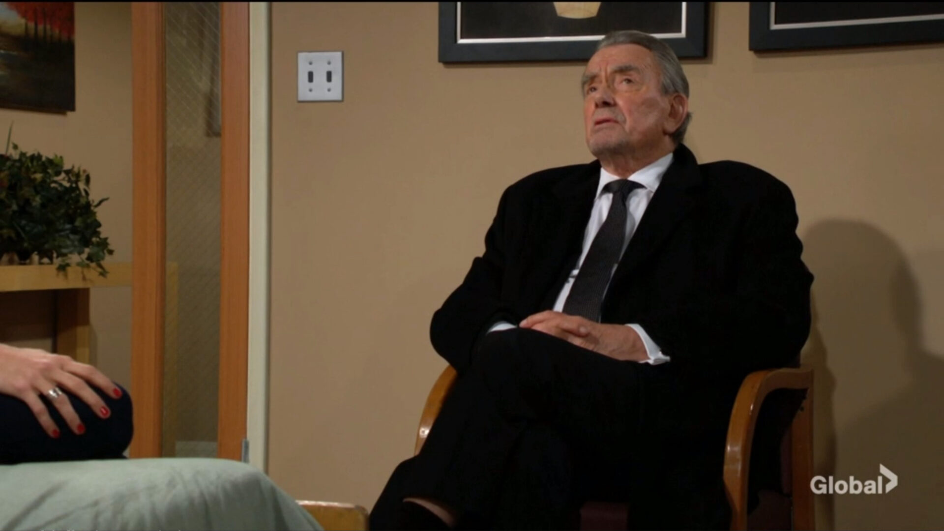victor in hospital with claire