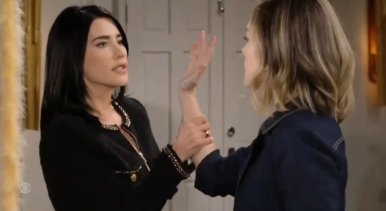 steffy stops hope from slapping her Bold and Beauatiful