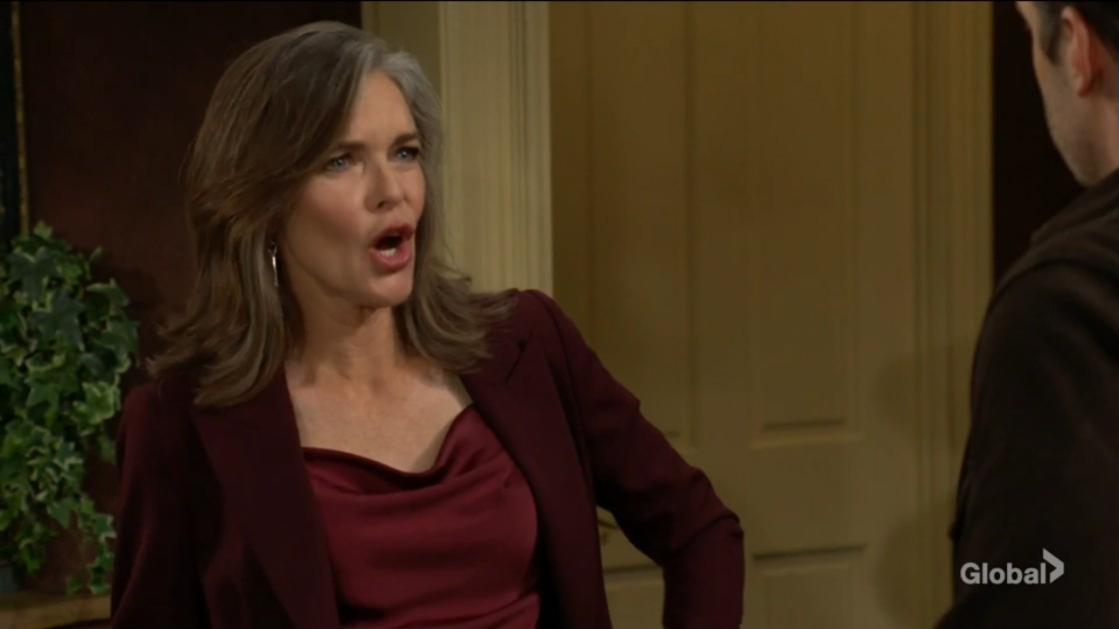 diane yells at kyle for underminding her Y&R