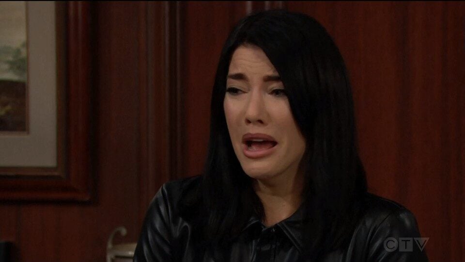 steffy cries about killing