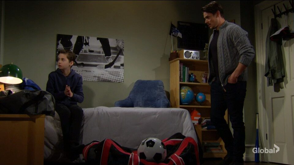 connor and adam in his room