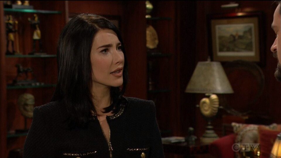 steffy tells her bro to move on