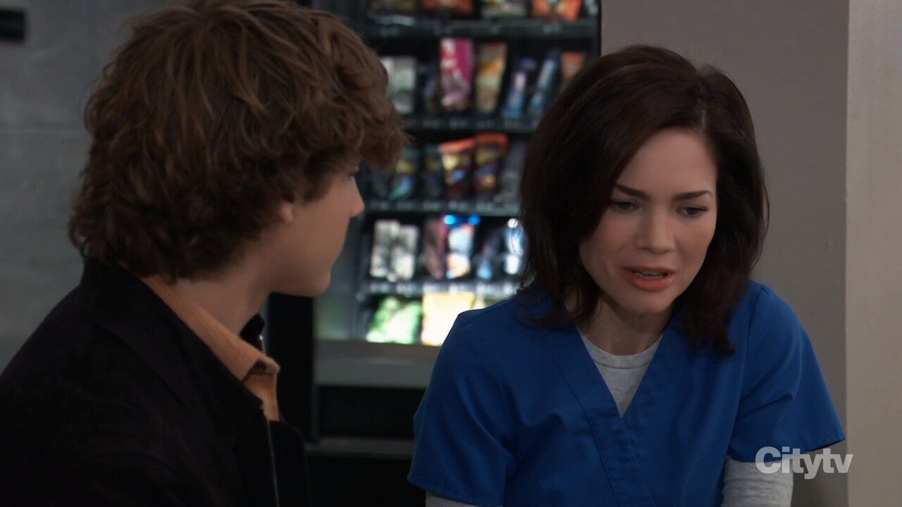 aiden and lizz discuss jake at general hospital