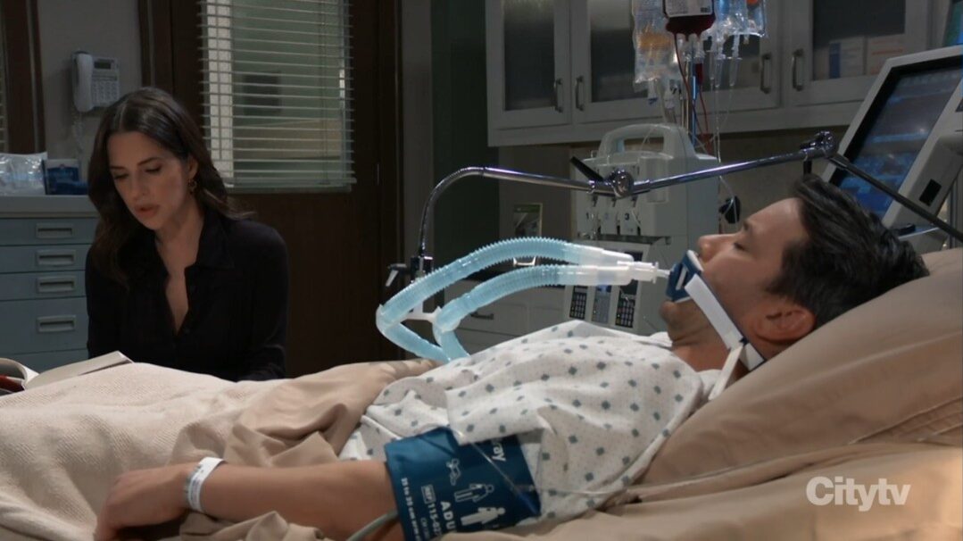 sam reading to dante at gh